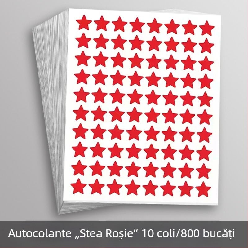 Autocolante de recompensă pentru copii – fețe zâmbitoare și stele, pentru grădiniță