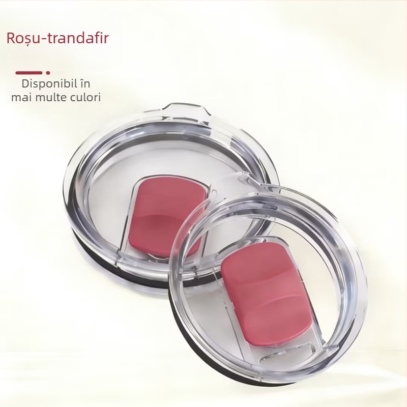 Cană auto 20oz cu capac magnetic, termos din oțel inoxidabil, capac magnetic și capac din plastic, dimensiuni 10oz/16oz/30oz
