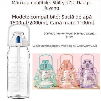Capac original pentru termos Shile UZU — capac din plastic etanș