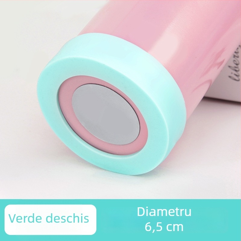 Protecție din silicon pentru fundul cupei termice, antialunecare, rezistentă la uzură, diametru 6,5 cm