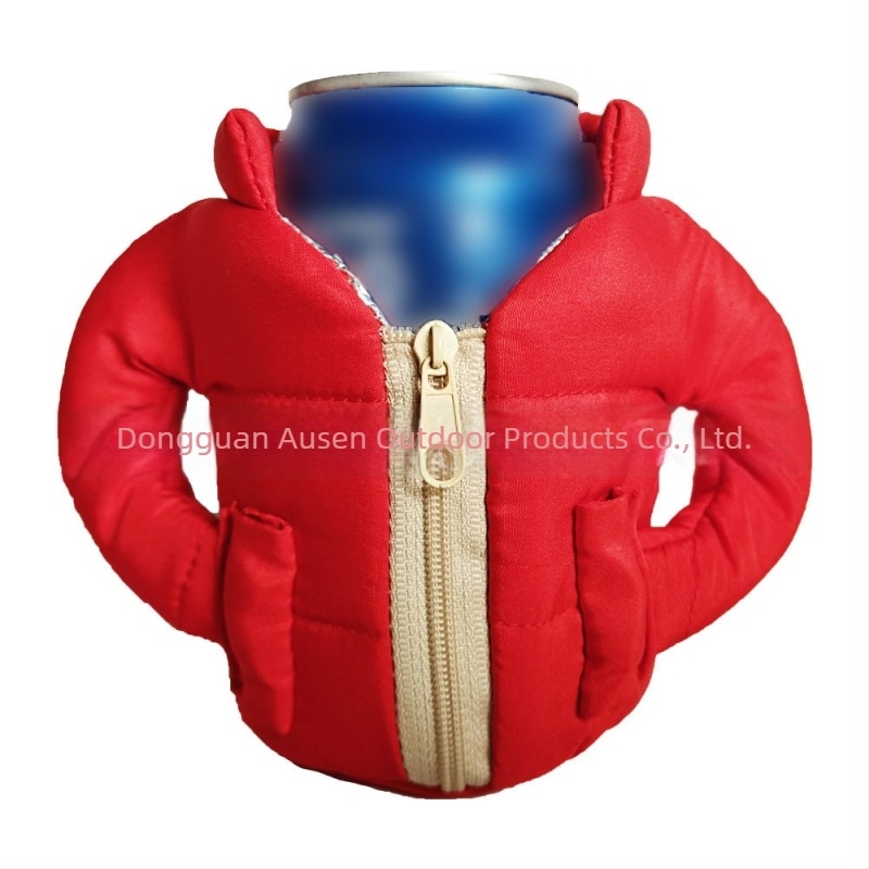 Manșon pentru cană din bumbac, gros, stil sport