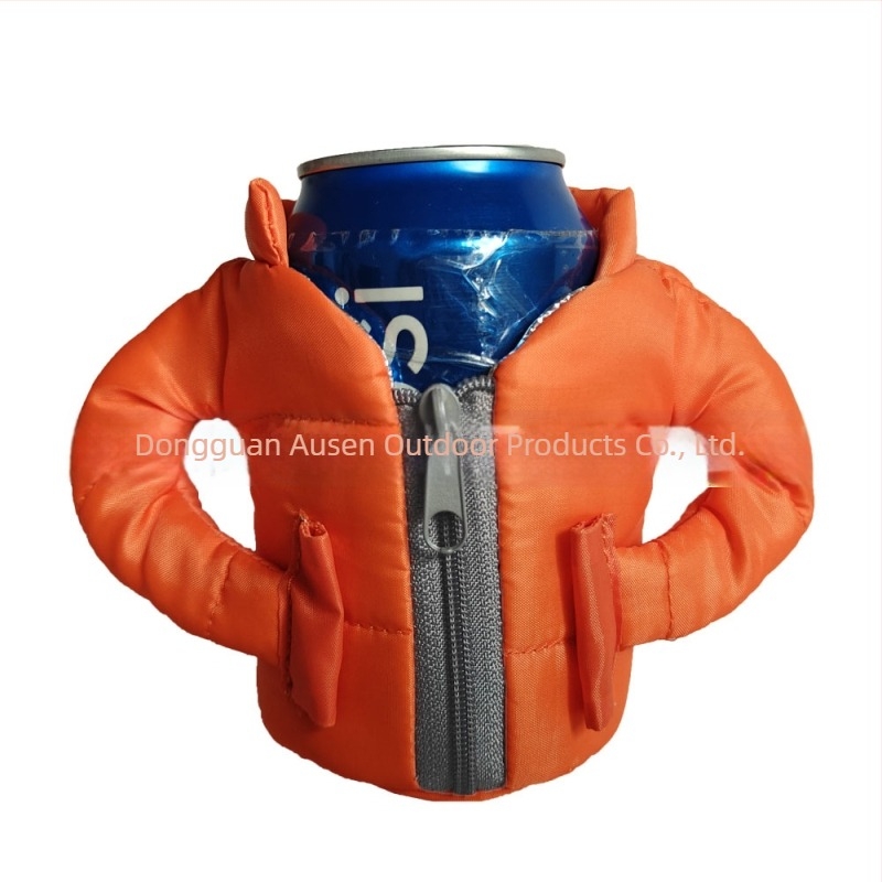 Manșon pentru cană din bumbac, gros, stil sport