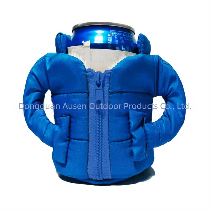 Manșon pentru cană din bumbac, gros, stil sport