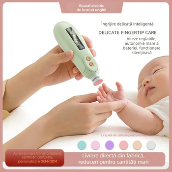 Polizor electric pentru unghii – instrument universal de manichiură pentru adulți, copii și animale de companie
