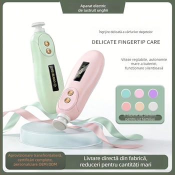 Polizor electric pentru unghii – instrument universal de manichiură pentru adulți, copii și animale de companie