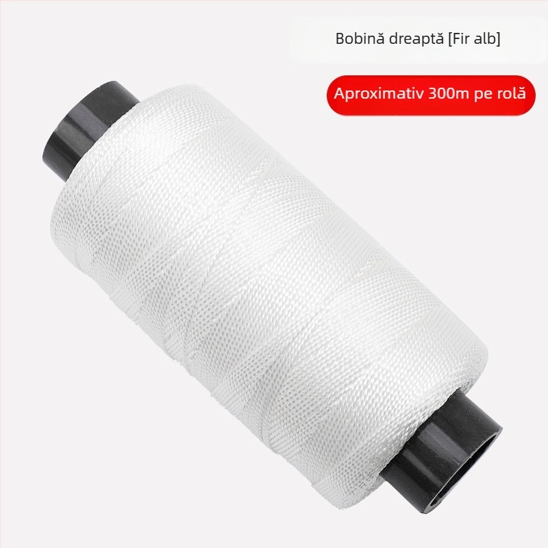300 m ață din nylon pentru pantofi, ață ceruită pentru cusut de mână și legare, potrivită pentru reparații de pantofi, zmeu și pescuit