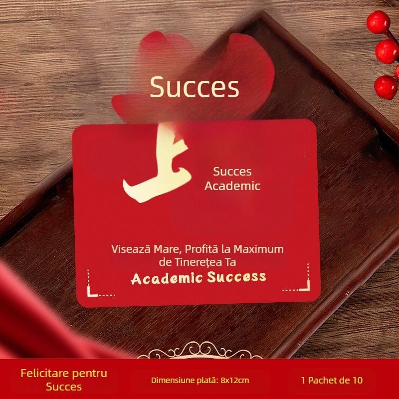 2025 Card de salut inspirațional pentru elevi – Mesaje scrise de mână pentru admiterea la facultate și absolvire