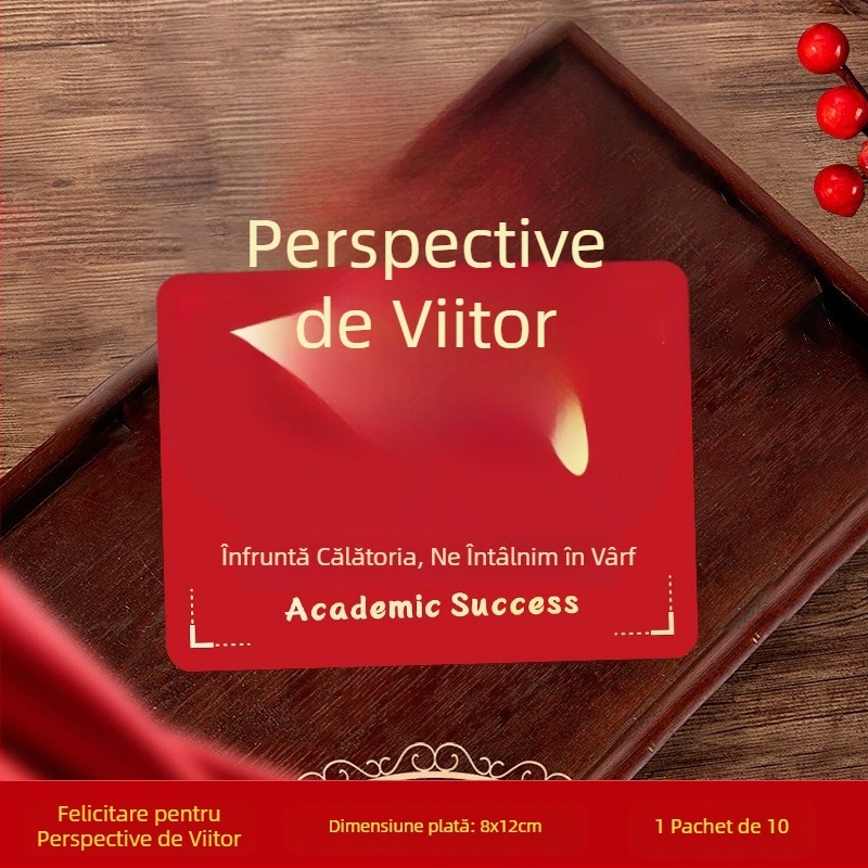 2025 Card de salut inspirațional pentru elevi – Mesaje scrise de mână pentru admiterea la facultate și absolvire
