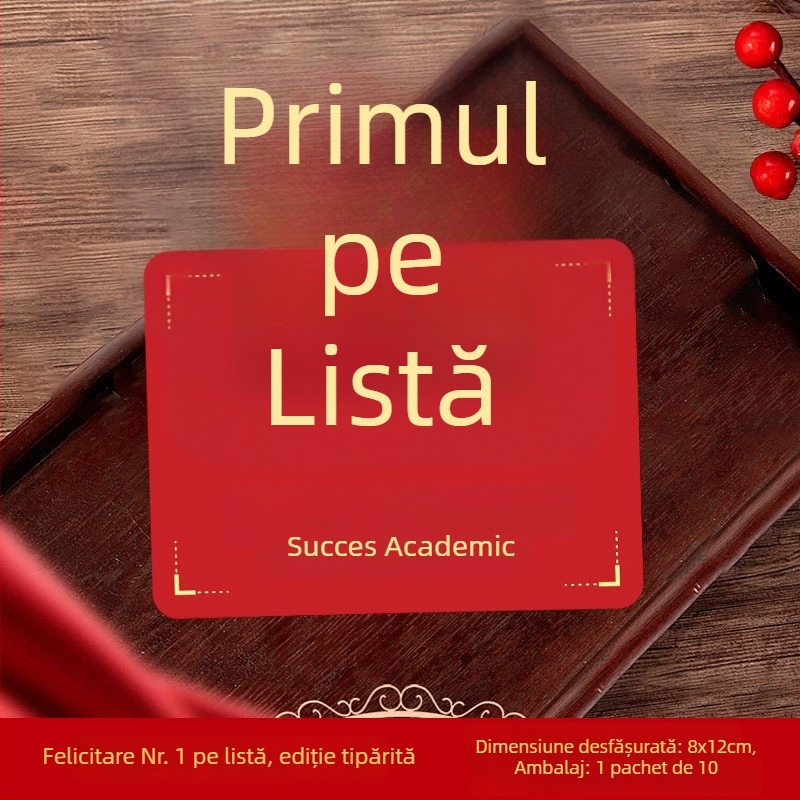 2025 Card de salut inspirațional pentru elevi – Mesaje scrise de mână pentru admiterea la facultate și absolvire
