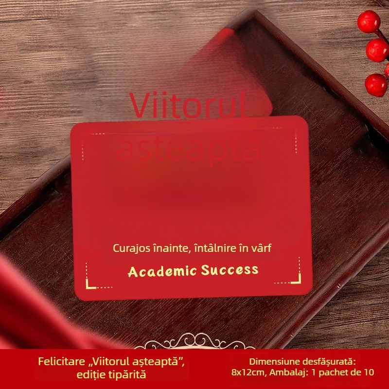 2025 Card de salut inspirațional pentru elevi – Mesaje scrise de mână pentru admiterea la facultate și absolvire