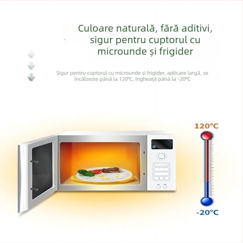 Farfurie de unică folosință, cu compartimente, din hârtie, pentru mese și prăjituri, dimensiune 11 inch