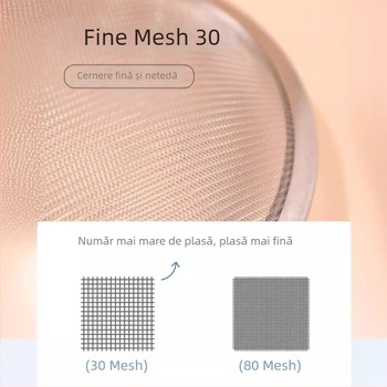 Filtru din oțel inoxidabil, stil japonez, pentru lapte de soia, plasă fină de bucătărie