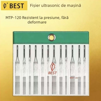 Unealtă ultrasonică pentru fișe MTP120, șlefuire pneumatică alternativă pentru fișiere din aliaj mic, matrițe, polisare