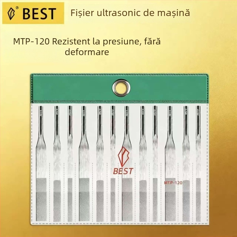 Unealtă ultrasonică pentru fișe MTP120, șlefuire pneumatică alternativă pentru fișiere din aliaj mic, matrițe, polisare