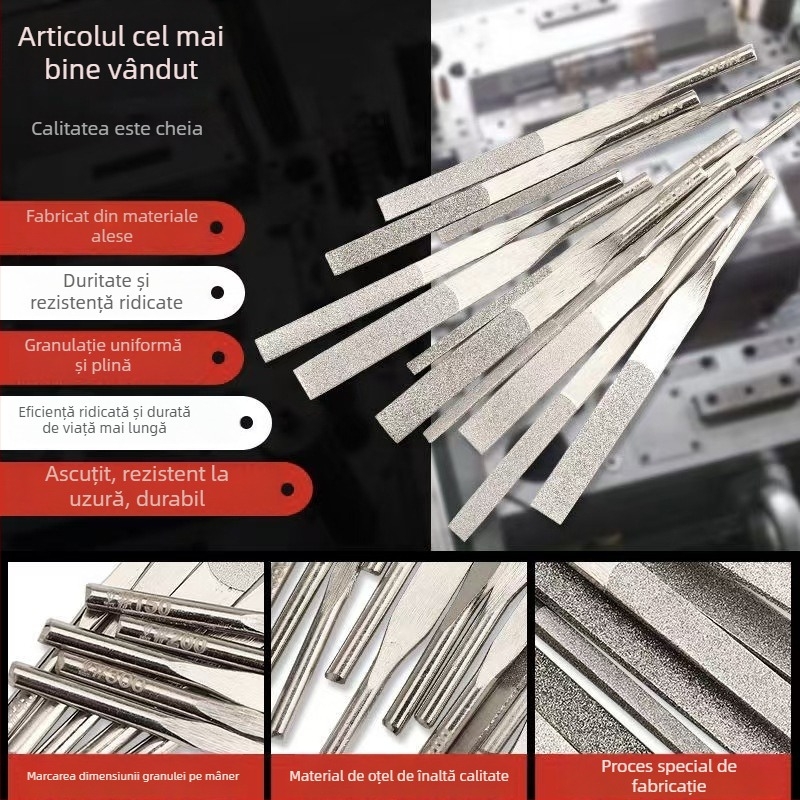 Unealtă ultrasonică pentru fișe MTP120, șlefuire pneumatică alternativă pentru fișiere din aliaj mic, matrițe, polisare