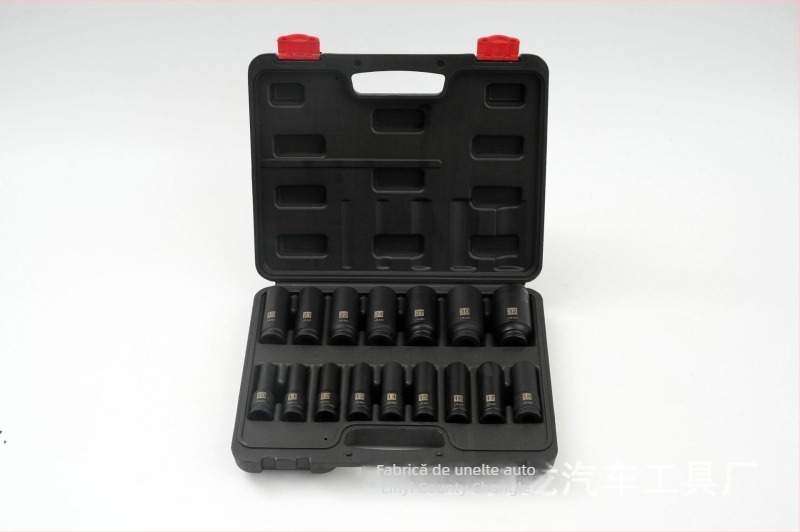 Set de socketuri de 1/2 inch, lungime 78, cu design Plum Blossom, pentru reparații auto