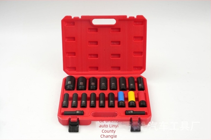 Set de socketuri de 1/2 inch, lungime 78, cu design Plum Blossom, pentru reparații auto