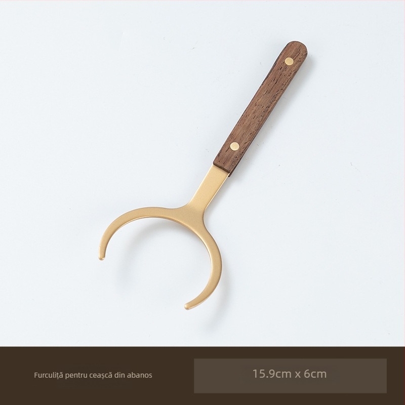 Set pentru ceremonia ceaiului Six Gentlemen – Accesorii premium Kung Fu pentru uz casnic, incluzând clip pentru ceai, linguriță, cuțiș pentru ceai și unelte de întreținere a ceainicului