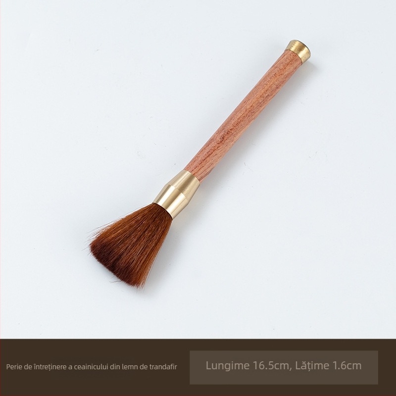 Set pentru ceremonia ceaiului Six Gentlemen – Accesorii premium Kung Fu pentru uz casnic, incluzând clip pentru ceai, linguriță, cuțiș pentru ceai și unelte de întreținere a ceainicului