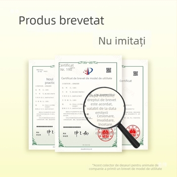 Colector de fecale pentru câini, fără a te apleca, pentru exterior