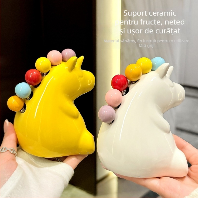 Furculiță pentru fructe din oțel inoxidabil, pentru uz casnic, design elegant, de înaltă calitate, creativ, sigur pentru copii
