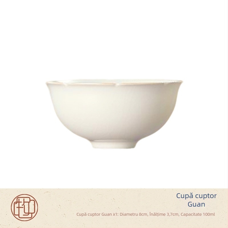 Set de ceai din ceramică Five Famous Kilns, stil chinezesc, set de ceai de lux într-o cutie cadou