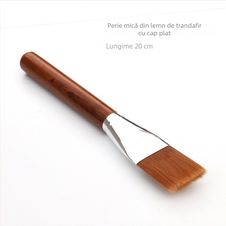 Perie pentru ceainic din lemn, fără scame, perie de curățare pentru tava de ceai — accesorii pentru ceremonia ceaiului