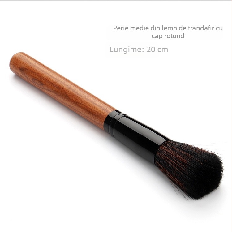 Perie pentru ceainic din lemn, fără scame, perie de curățare pentru tava de ceai — accesorii pentru ceremonia ceaiului