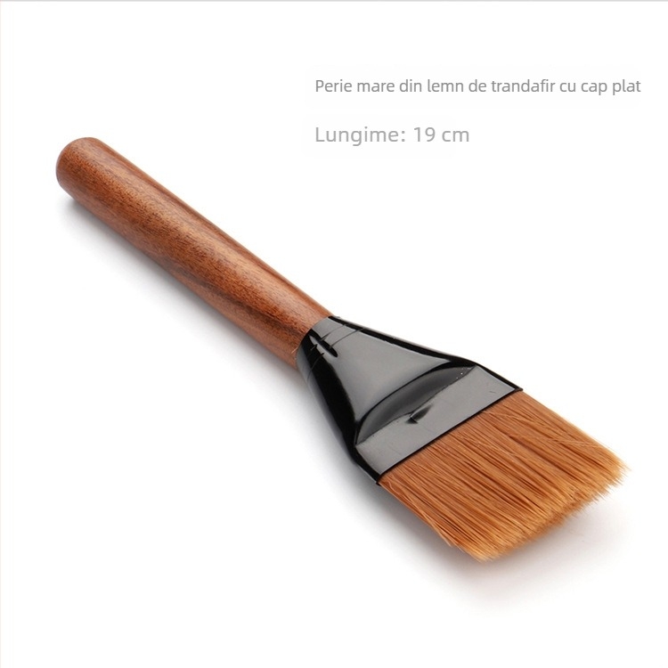 Perie pentru ceainic din lemn, fără scame, perie de curățare pentru tava de ceai — accesorii pentru ceremonia ceaiului
