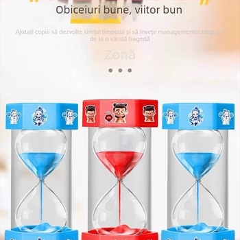 Clepsidră Nezha Ao Bing, suport de birou decorativ din plastic, cadou pentru Ziua Copilului