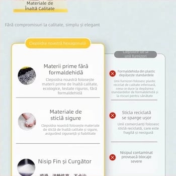Clepsidră Nezha Ao Bing, suport de birou decorativ din plastic, cadou pentru Ziua Copilului
