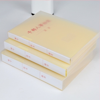 Cutie A4 pentru dosare ale personalului cadrelor, PVC