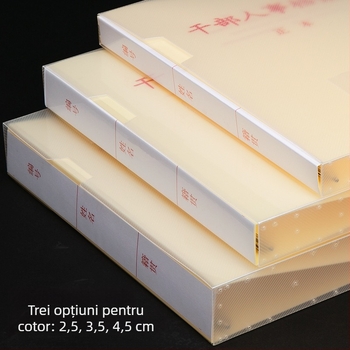Cutie A4 pentru dosare ale personalului cadrelor, PVC