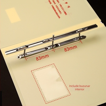 Cutie A4 pentru dosare ale personalului cadrelor, PVC