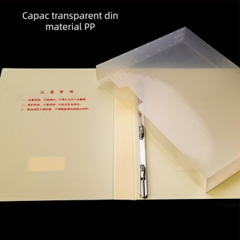 Cutie A4 pentru dosare ale personalului cadrelor, PVC