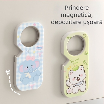 Deschizător magnetic pentru sticle și magnet pentru frigider, deschizător pentru bere și capace de sodă, instrument de bucătărie drăguț