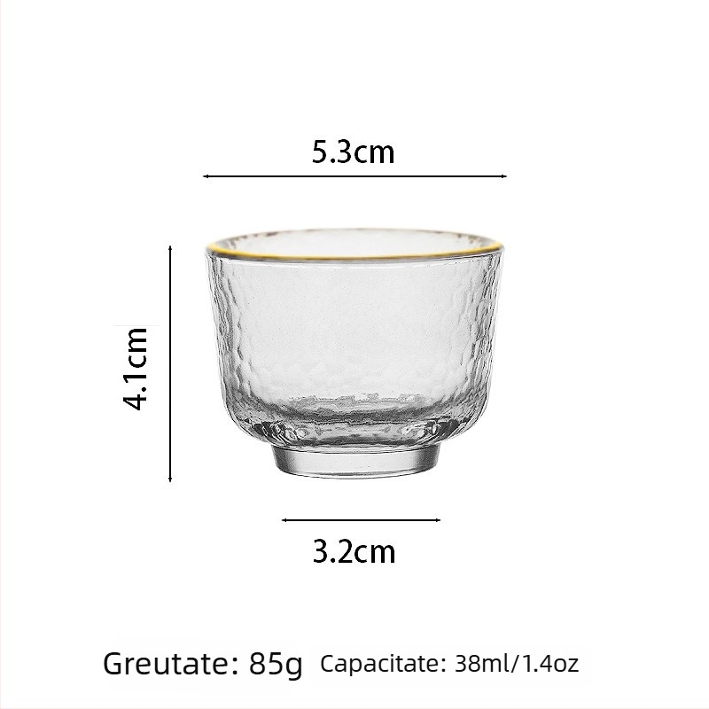 Set de pahare din sticlă pentru sake cu încălzitor, în stil japonez, cană de sake și pahare