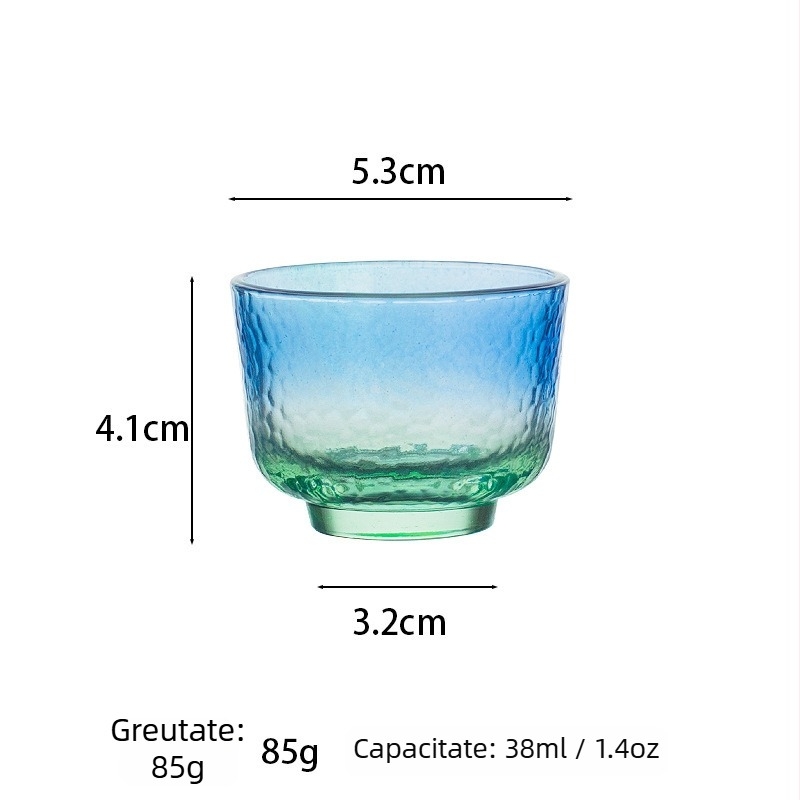 Set de pahare din sticlă pentru sake cu încălzitor, în stil japonez, cană de sake și pahare