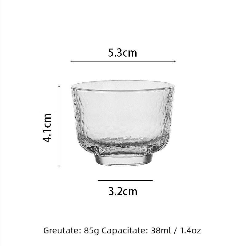 Set de pahare din sticlă pentru sake cu încălzitor, în stil japonez, cană de sake și pahare