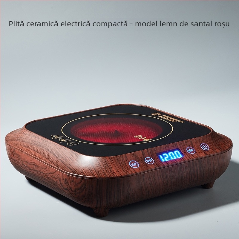 Rong shan tang ceainic din borosilicat înalt pentru ceai cu flori, pentru fierbere și infuzare, rezistent la temperaturi, compatibil cu plita ceramică electrică