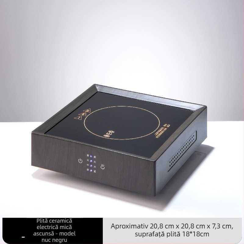 Rong shan tang ceainic din borosilicat înalt pentru ceai cu flori, pentru fierbere și infuzare, rezistent la temperaturi, compatibil cu plita ceramică electrică