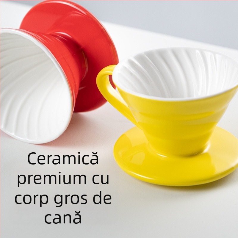 Set ceramic V60 pentru cafea, colorat, pentru uz casnic