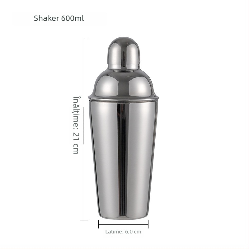 Set de instrumente pentru cocktail din oțel inoxidabil – Shaker și echipamente de bar pentru acasă