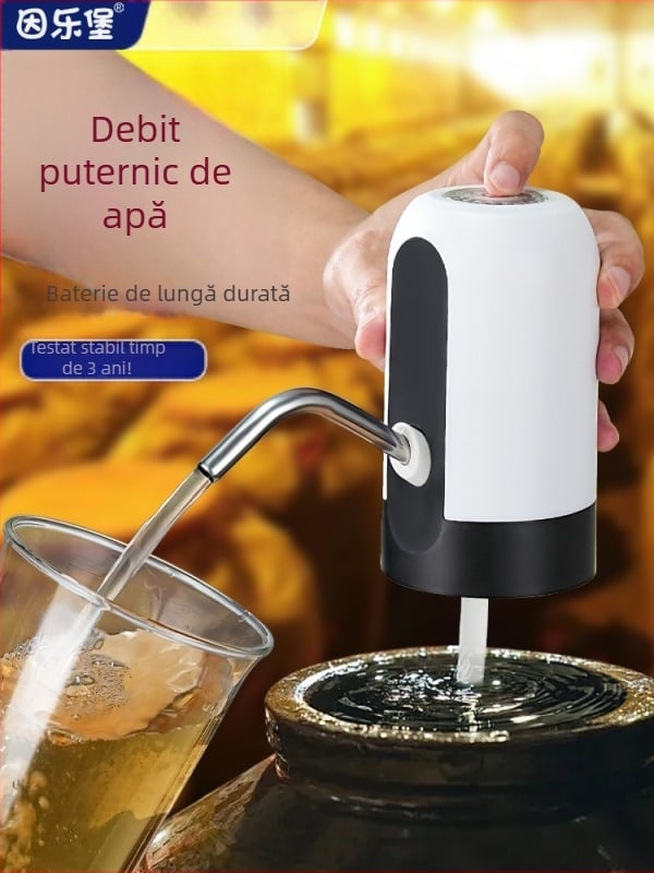 Pompă electrică pentru vin, pentru uz casnic, dozator auto-primar pentru borcan de vin, dozator mic, complet automat pentru băuturi alcoolice