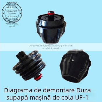 Set de duze pentru supape la o mașină de băut Coca‑Cola, interior și exterior, 424 UF-1