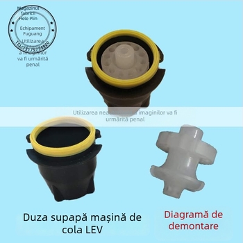 Set de duze pentru supape la o mașină de băut Coca‑Cola, interior și exterior, 424 UF-1
