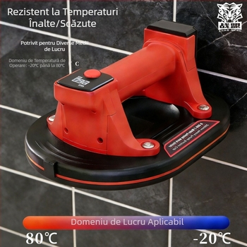 Ridicător cu ventuză electrică, control inteligent al presiunii și reumplere automată a aerului, destinat manipulării grele a sticlei și plăcilor
