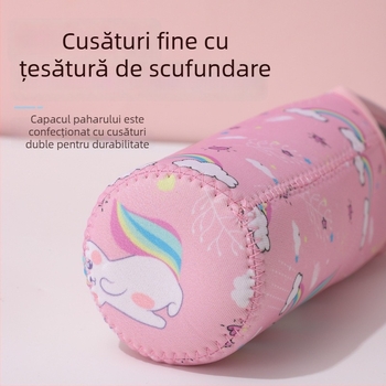 Husă izolantă pentru ceașcă cu cataramă, universală, portabilă, îngroșată