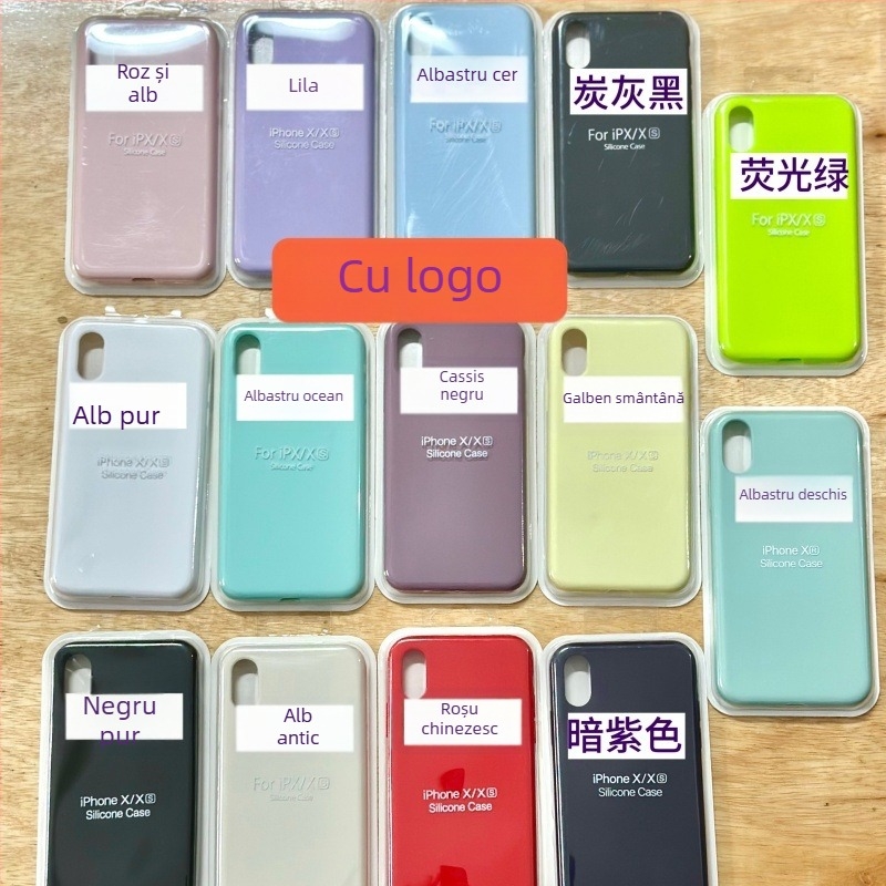 Carcasă din silicon lichid compatibilă cu iPhone 17, Air 16/15/14 Pro Max și iPhone 13/12/11