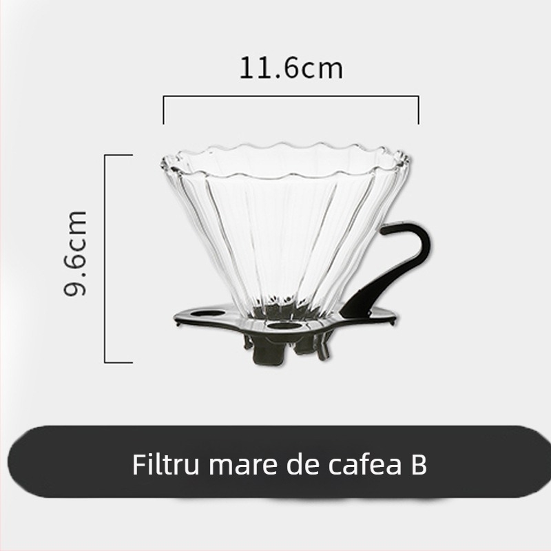 Set Pearl de cafea cu filtru pentru drip și filtru de extracție pentru cafea preparată manual